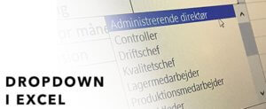 Dropdown-i-excel